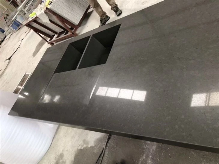 Black Quartz Kitchen Vanity Top